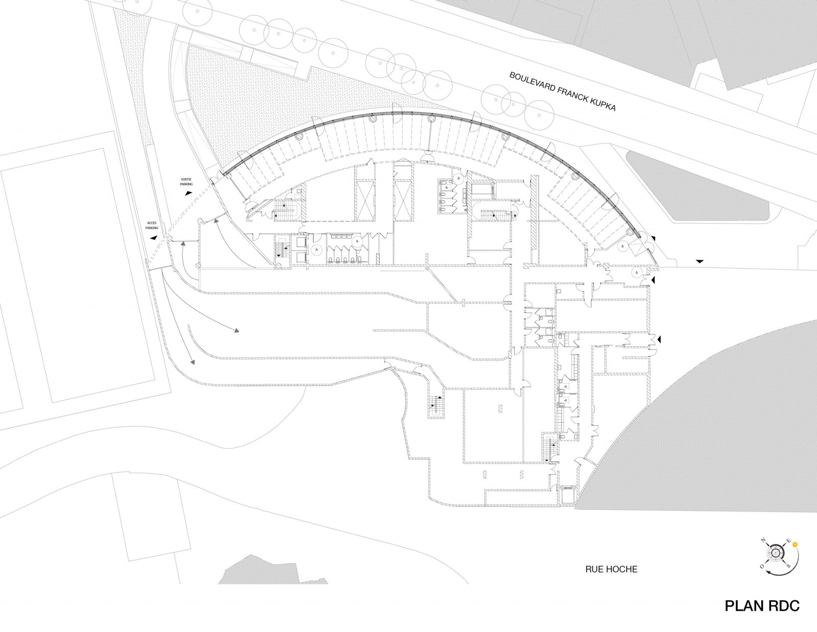 Kupka_Puteaux 92_PLAN RDC