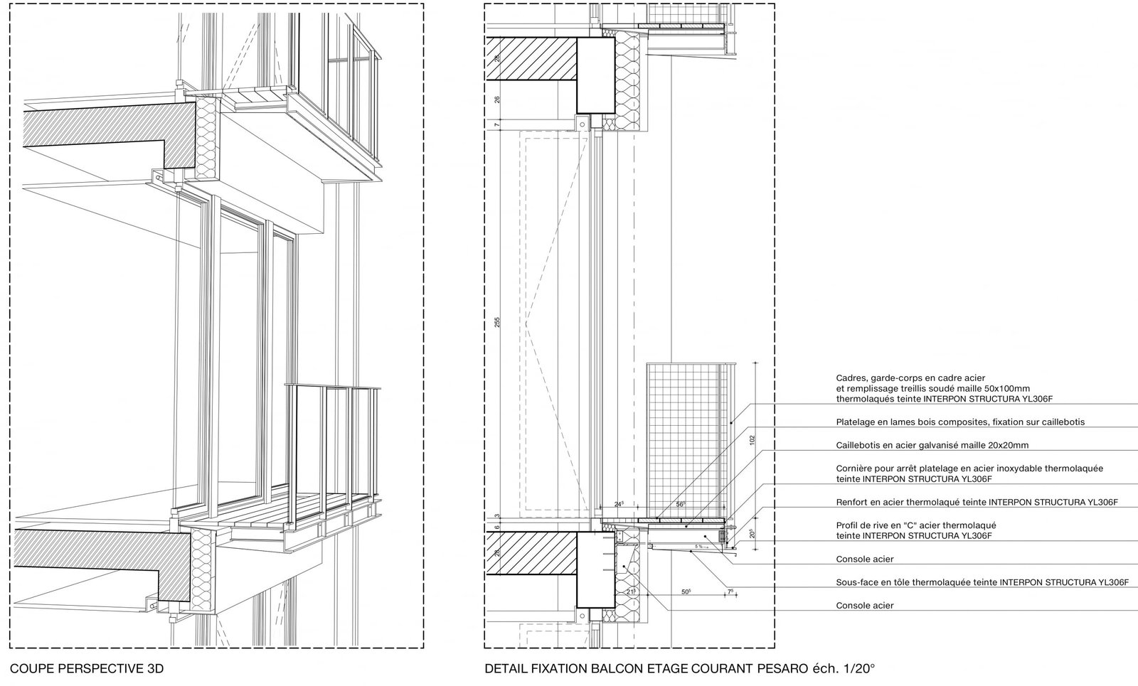 Détail façade_21-29 rue des 3 Fontanot_LBB Architecture